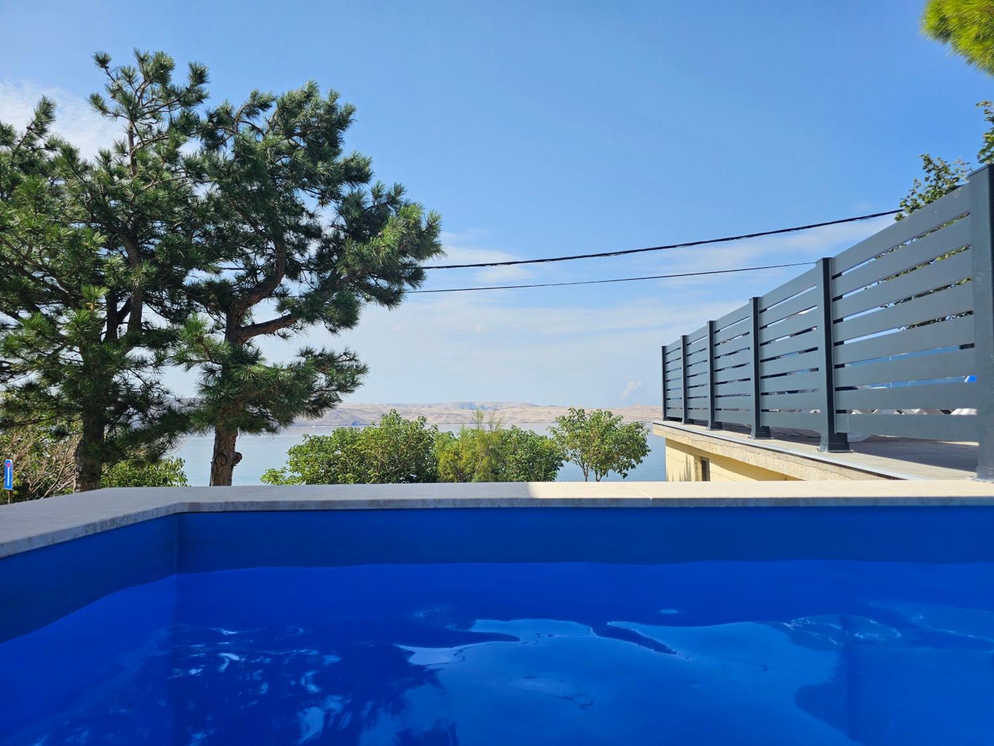Beachfront House Ivana With Pool - Renovated 2025 Цезарица Екстериор снимка
